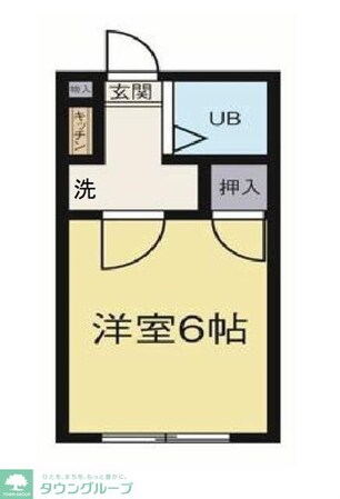 シティハイム元町の物件間取画像